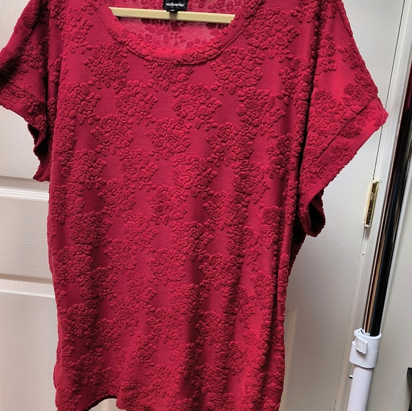 Textured Red Bloise - Picture 2 of 4